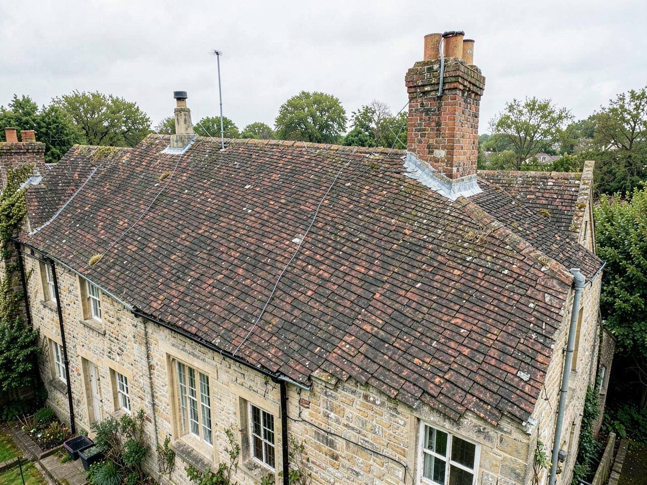 Listed period property in Berkshire with a discreetly fitted aerial
